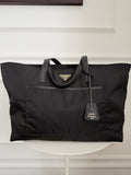 Tessuto and Saffiano Leather  Re-Edition 1978 Tote Bag