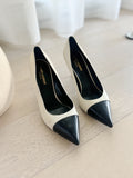 Pointed Leather Pumps