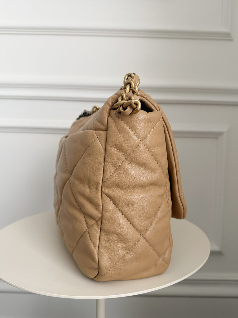 19 Maxi Leather Handbag