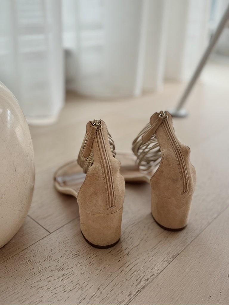 Suede Sandals