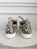 Snake Print Sneakers