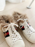 Fur-Lined Ace Sneakers