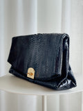 Snakeskin Clutch