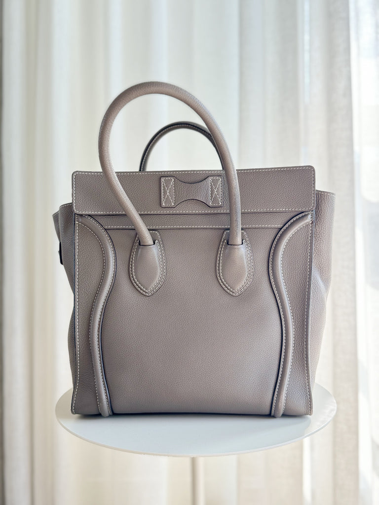 Leather Luggage Tote Bag