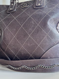 Quilted Leather Tote