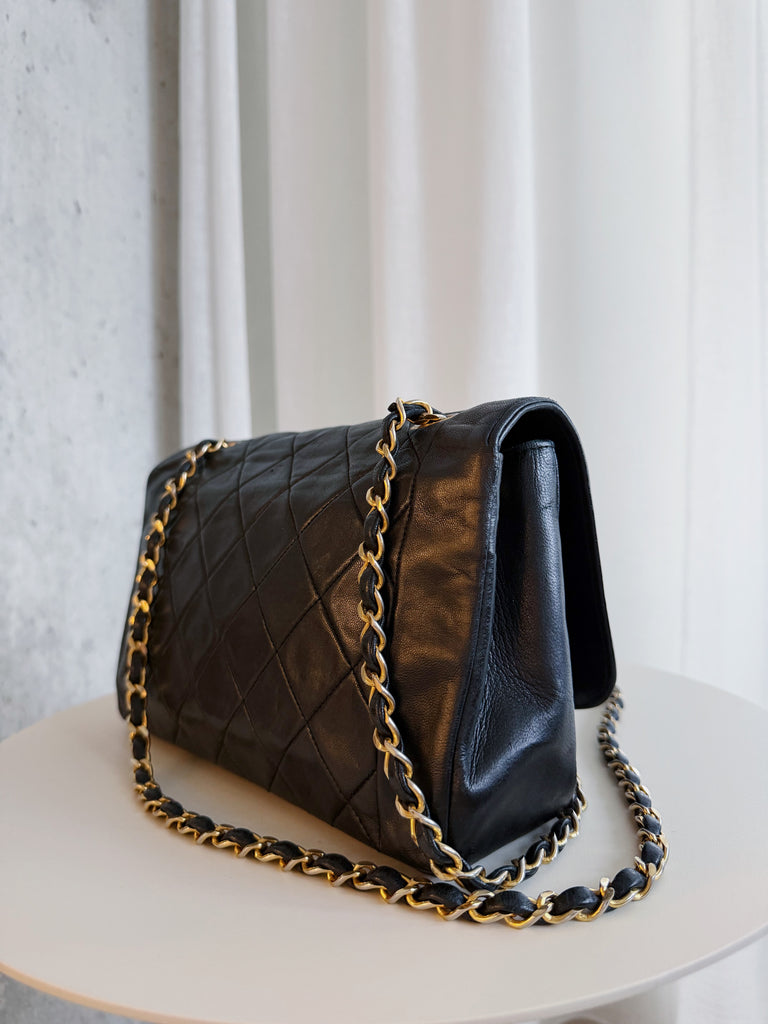 Vintage Lambskin Flap Bag