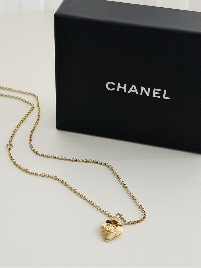 Strass Heart Necklace