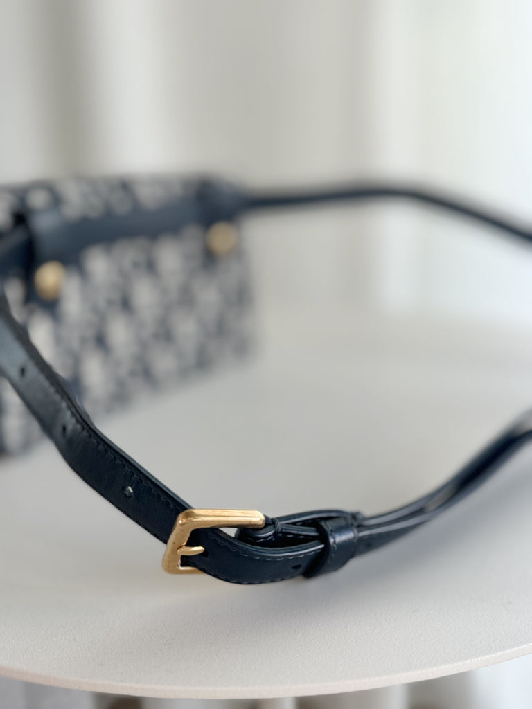 Oblique Saddle Belt Bag