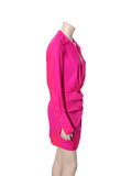 Silk Shirt Dress