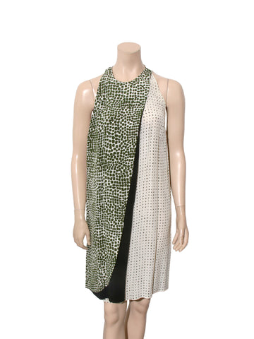Sleeveless Printed Dress