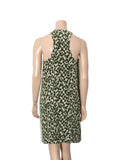 Sleeveless Printed Dress