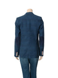 Check Print Blazer