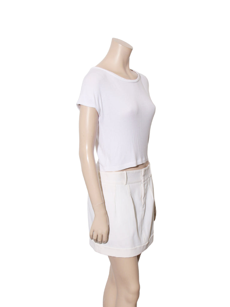 Corduroy Mini Skirt