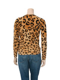 Vintage Leopard Print Sweater Set