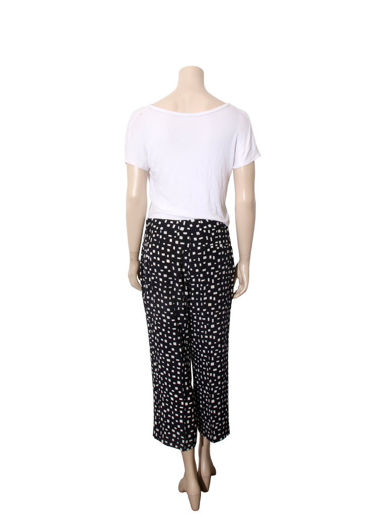 Silk Printed Pants