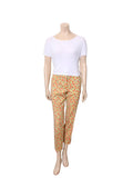 Flower Print Pants