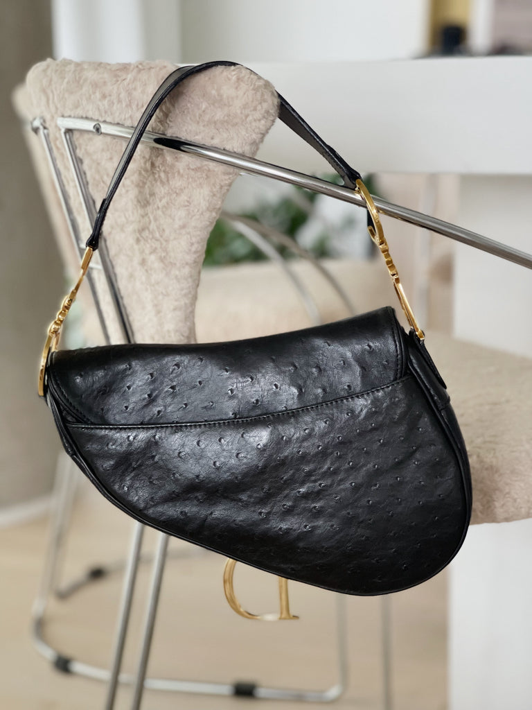 Pre-owned Christian Dior Vintage Saddle Bag – Sabrina's Closet