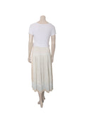 Pleated Maxi Skirt