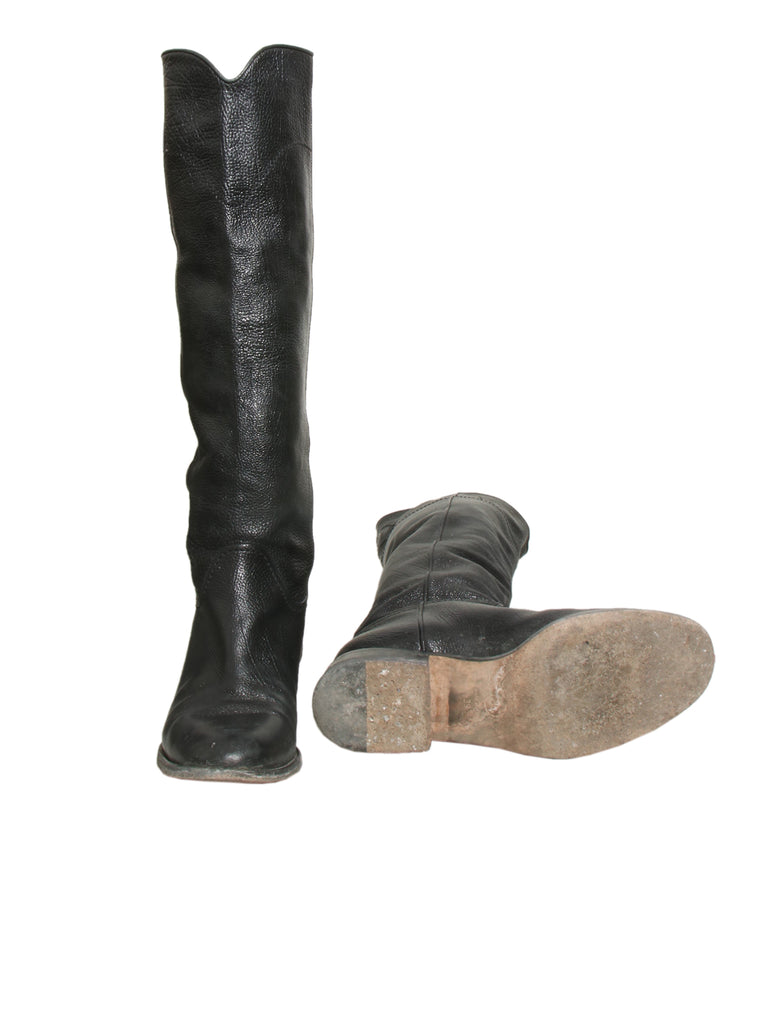 Flat Knee-High Boots