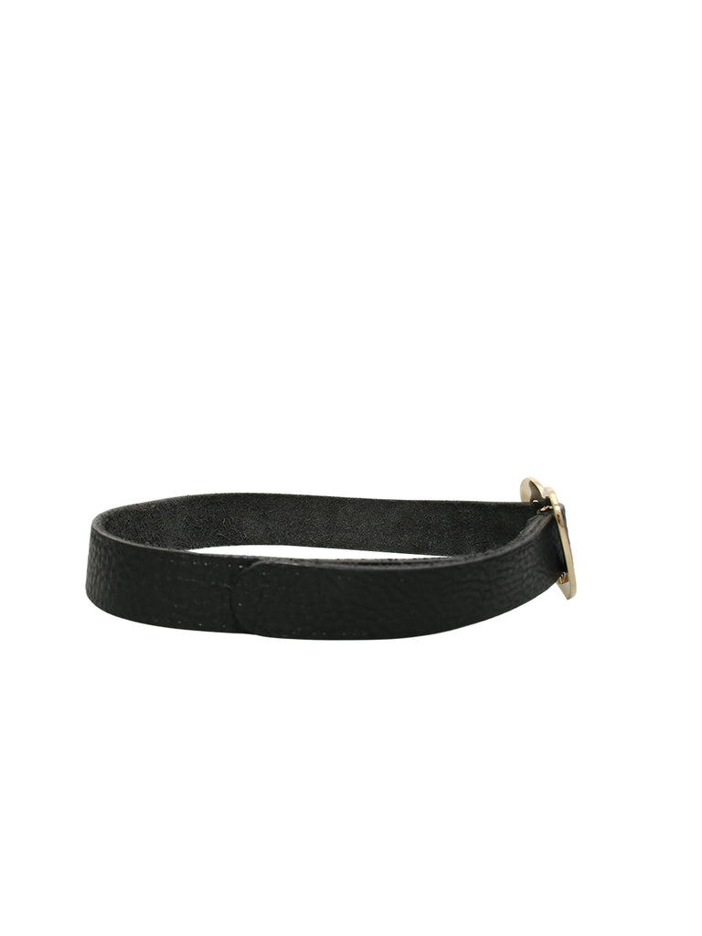 Gucci Leather Belt with Heart Buckle