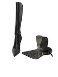 Dolce & Gabbana Pointed Leather Boots