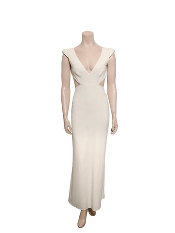 Halston Heritage Cut-Out Gown