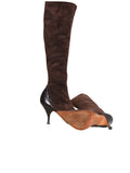 Pointed Suede Boots