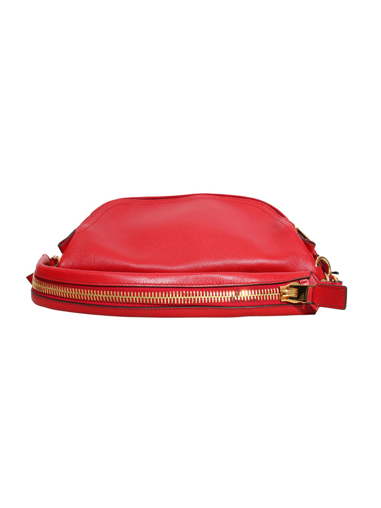Jennifer leather handbag Tom Ford Red in Leather - 4871180