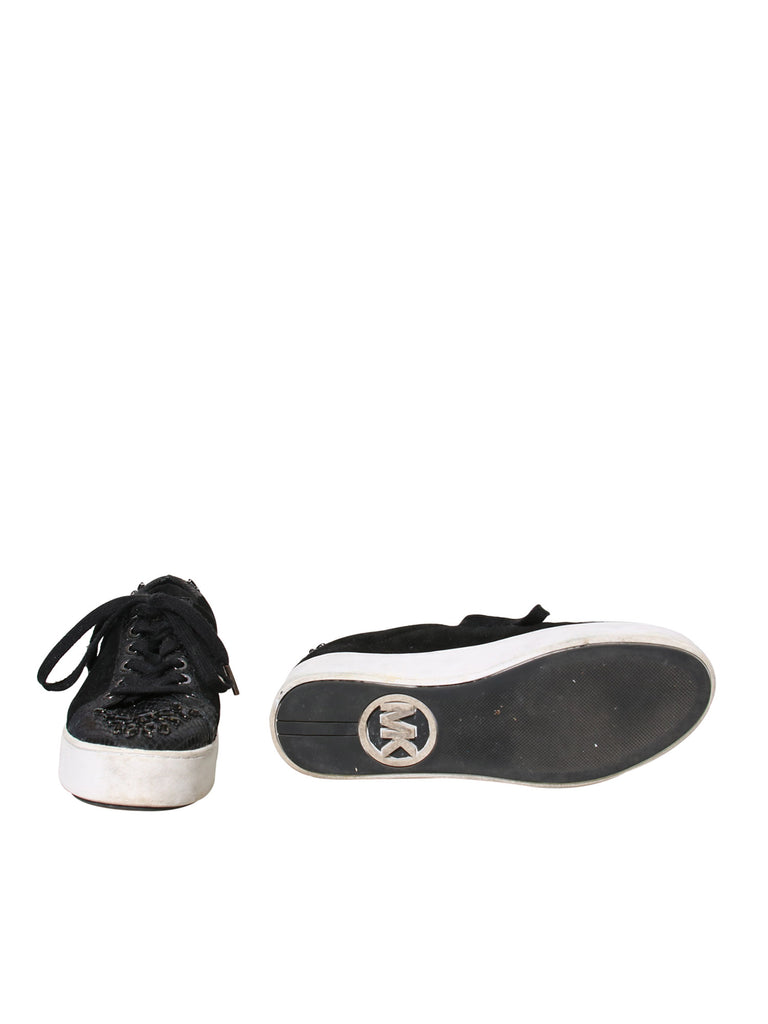 Michael Kors Embellished Suede Sneakers