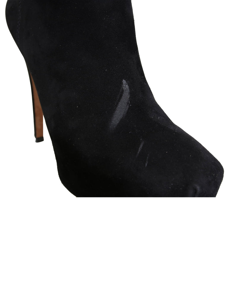 Brian Atwood Suede Knee-High Boots