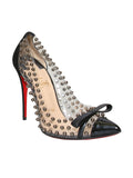 Christian Louboutin Embellished Pointed-Toe Pumps