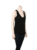 Zadig & Voltaire Embellished Skull Cashmere Tank