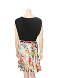 Blumarine Printed Jersey Skirt