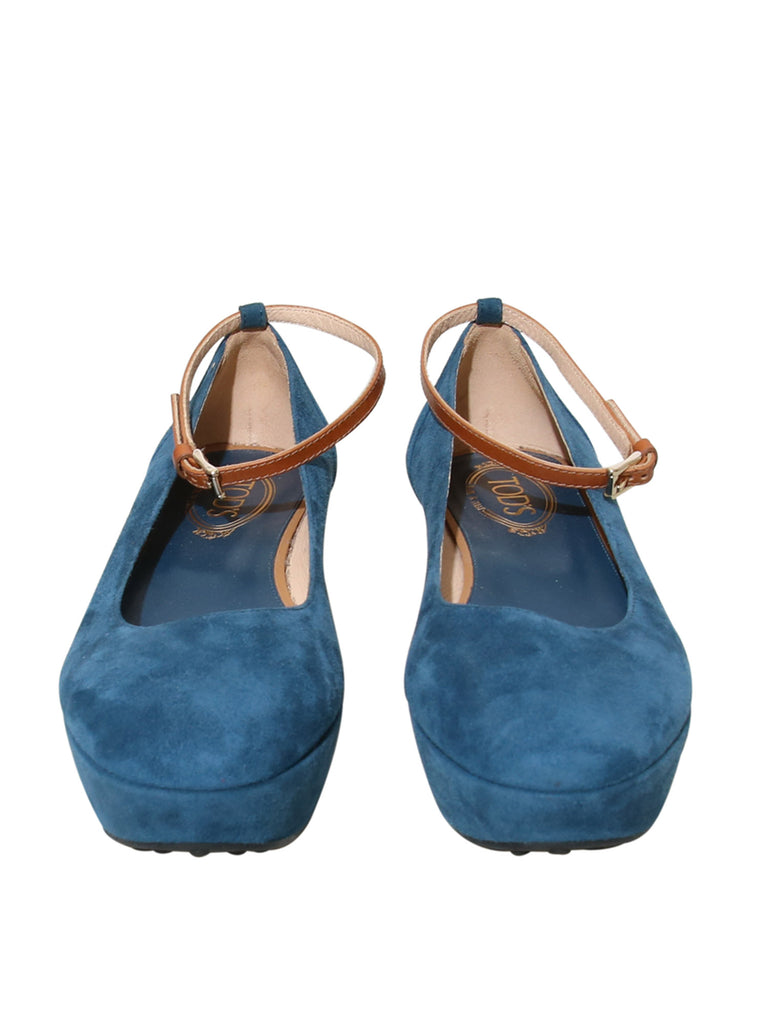 Tod's Suede Flatforms