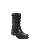 Valentino Rockstud Rubber Rain Boots