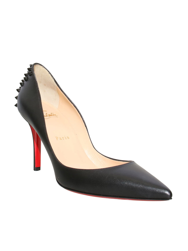 Christian Louboutin Studded Pointed Leather Pumps