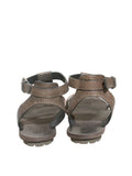 Brunello Cucinelli Monili-Accented Leather Flat Sandals