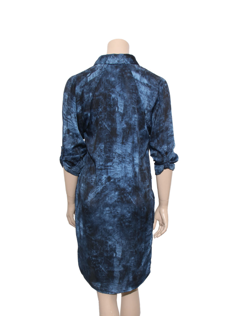 Michael Kors Tie-Dye Shirt Dress