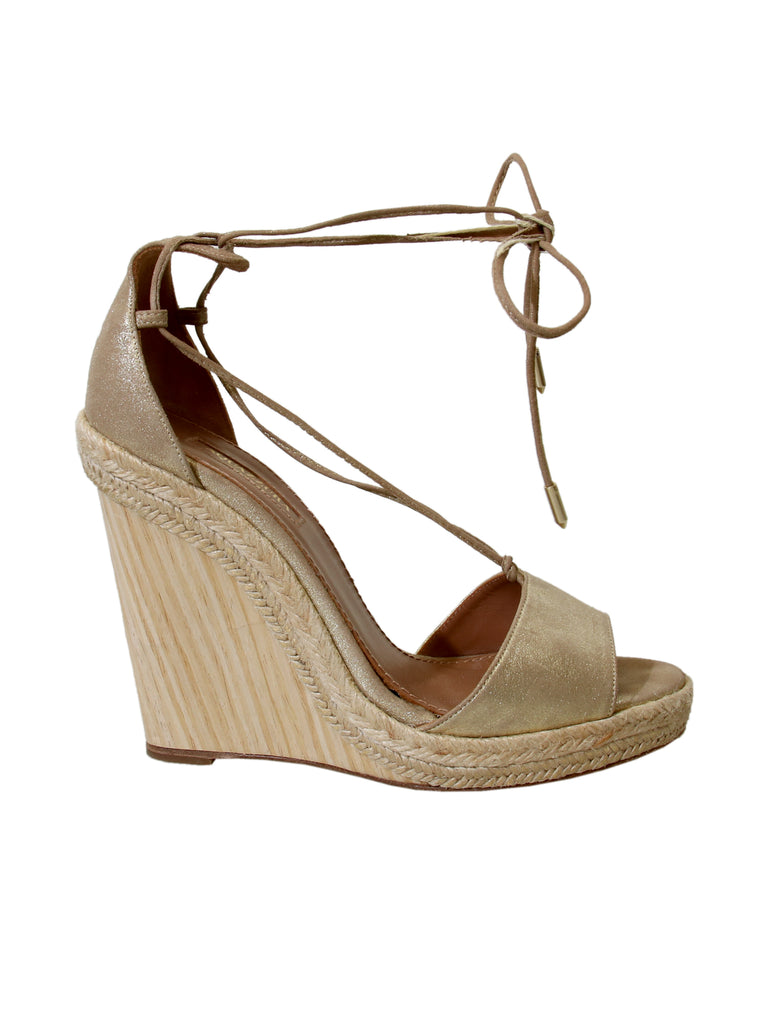 Aquazzura Alexa Wedge Sandals 