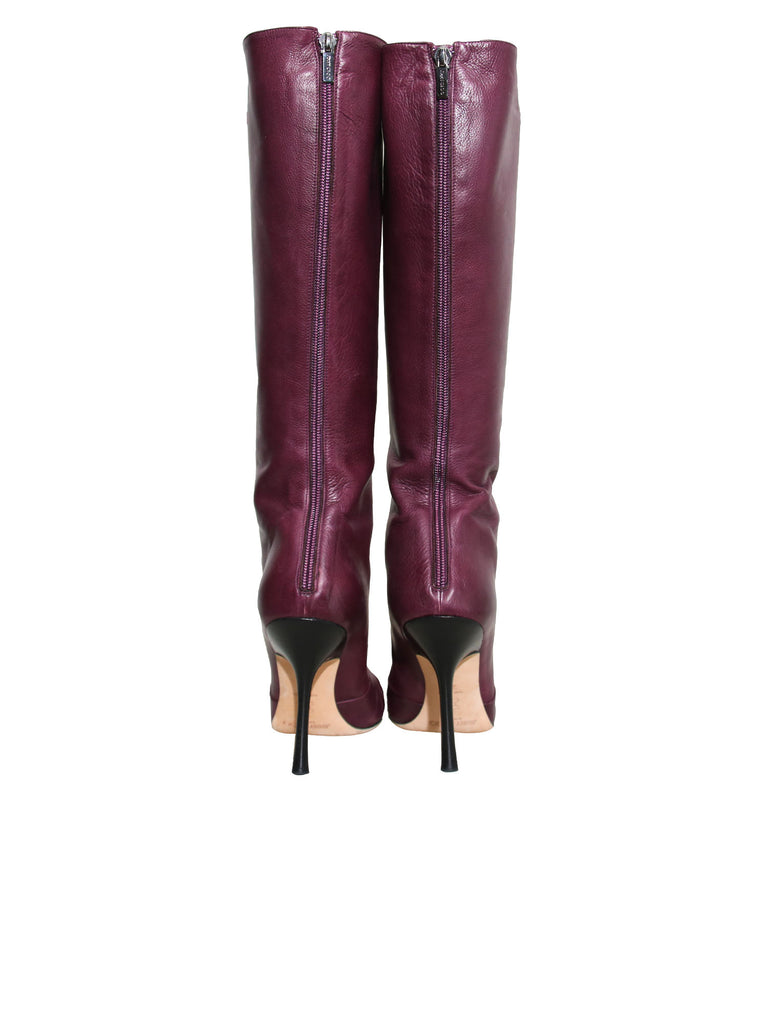 Jimmy Choo Leather Knee-High Boots