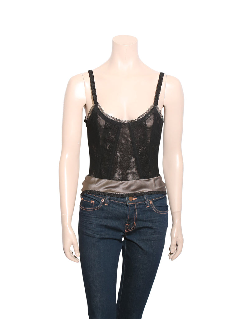 Christian Dior Lace Corset Top