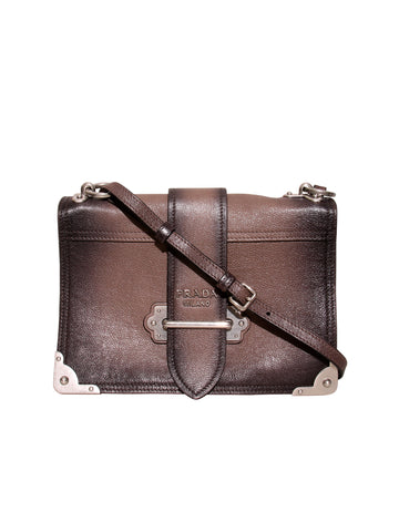 Leather Cahier Cross Body Bag