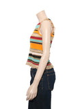 Moschino Striped Knit Top