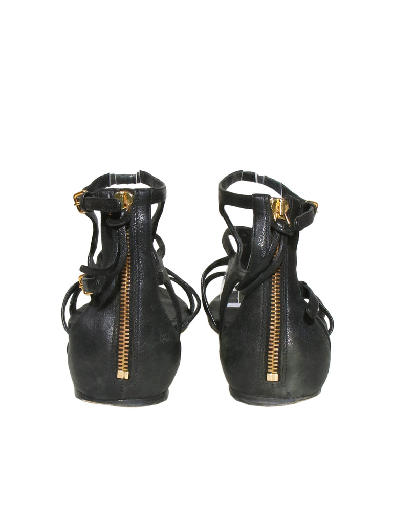 Miu Miu Leather Sandals
