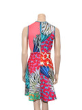 Clover Canyon Printed Cut-Out Dress