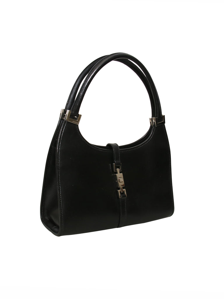 Gucci Leather Jackie Bardot Bag