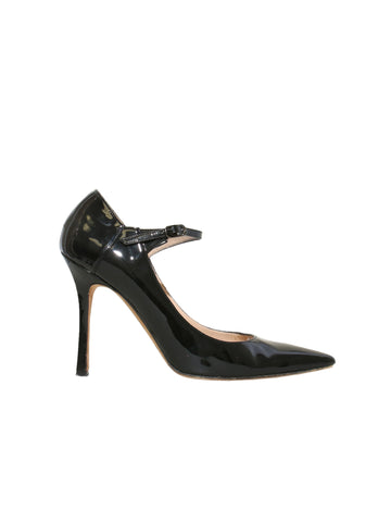 Manolo Blahnik Patent Leather Pointed Pumps
