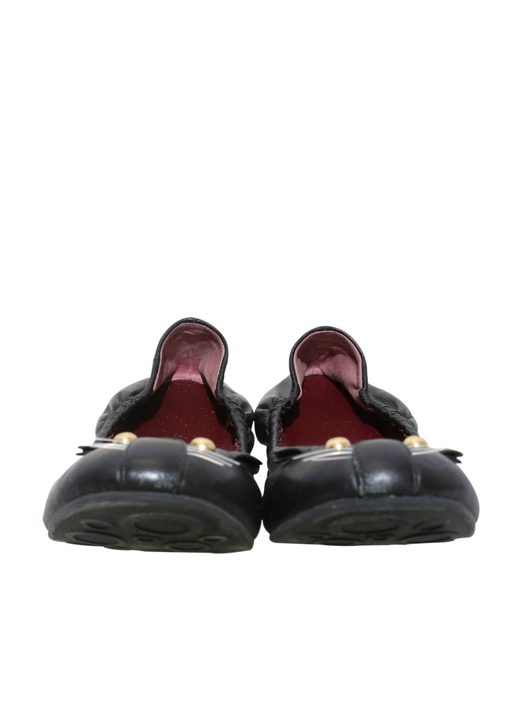 Marc by Marc Jacobs Ballet Leather Cat Flats