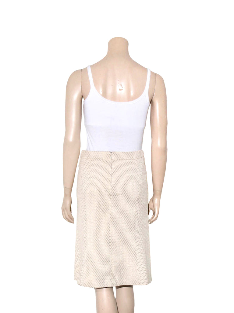 Moschino Polka Dot Cotton Skirt