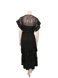 Zimmermann Polka Dot Lace Trim Dress